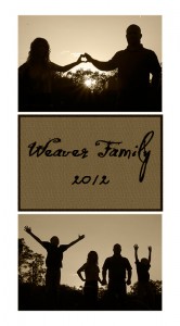 Weaver Family Collage