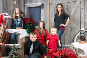 Old Country Winter Photography Set